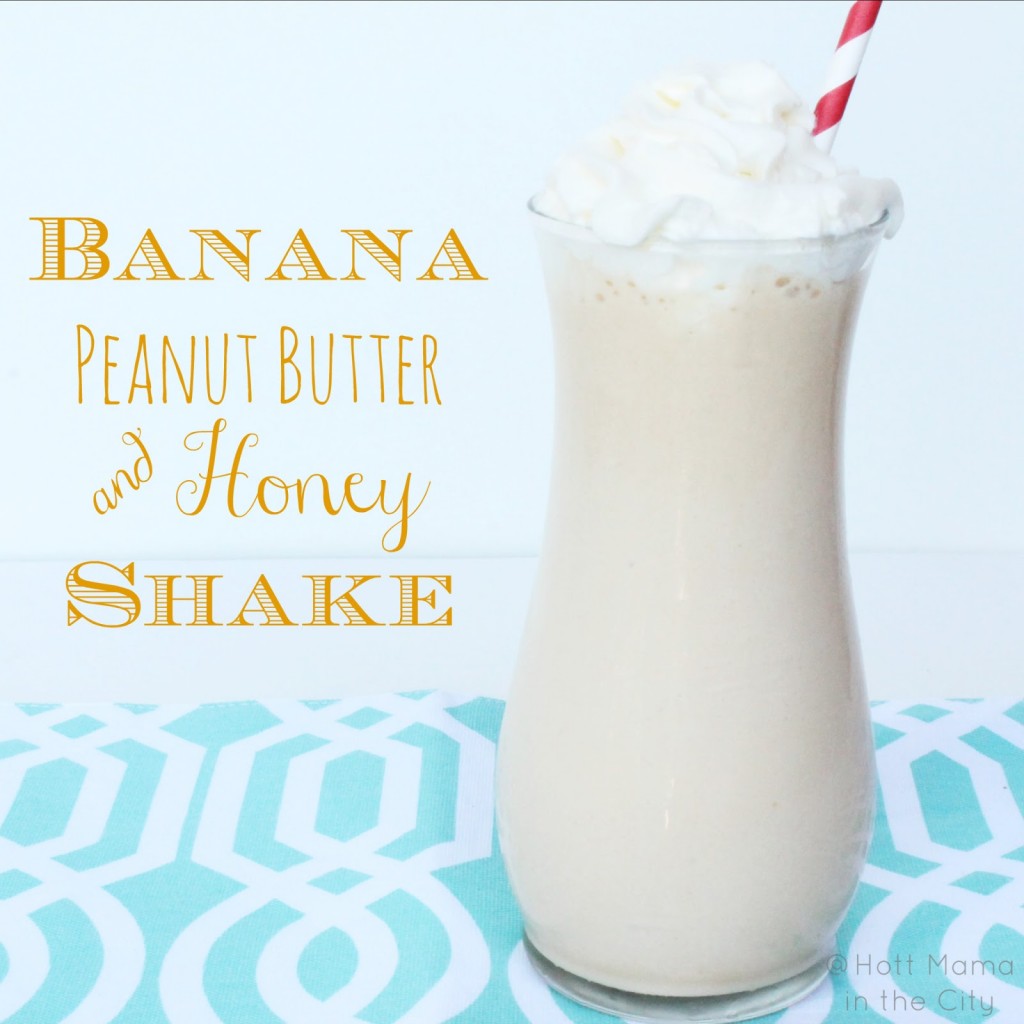 Banana Peanut Butter Honey Shake