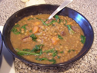 Slow Cooker Lentil Soup