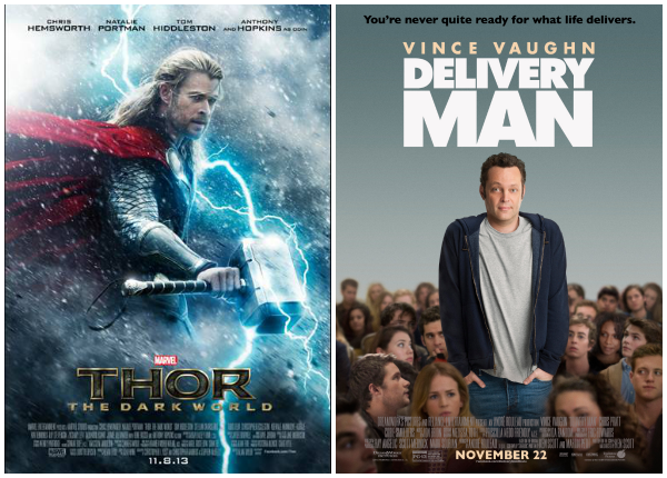 Thor Movie delivery Man movie