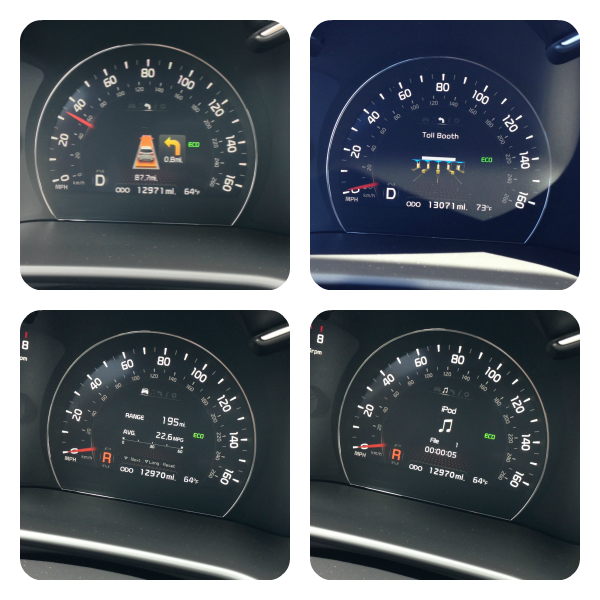 Kia Sorento Dash Info