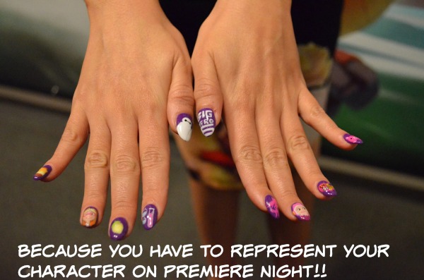 Love Genesis' themed nails!!