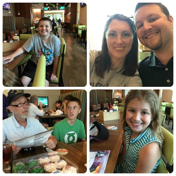 Family birthday lunch