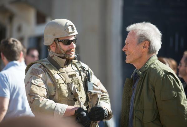 Brad Cooper and Clint Eastwood