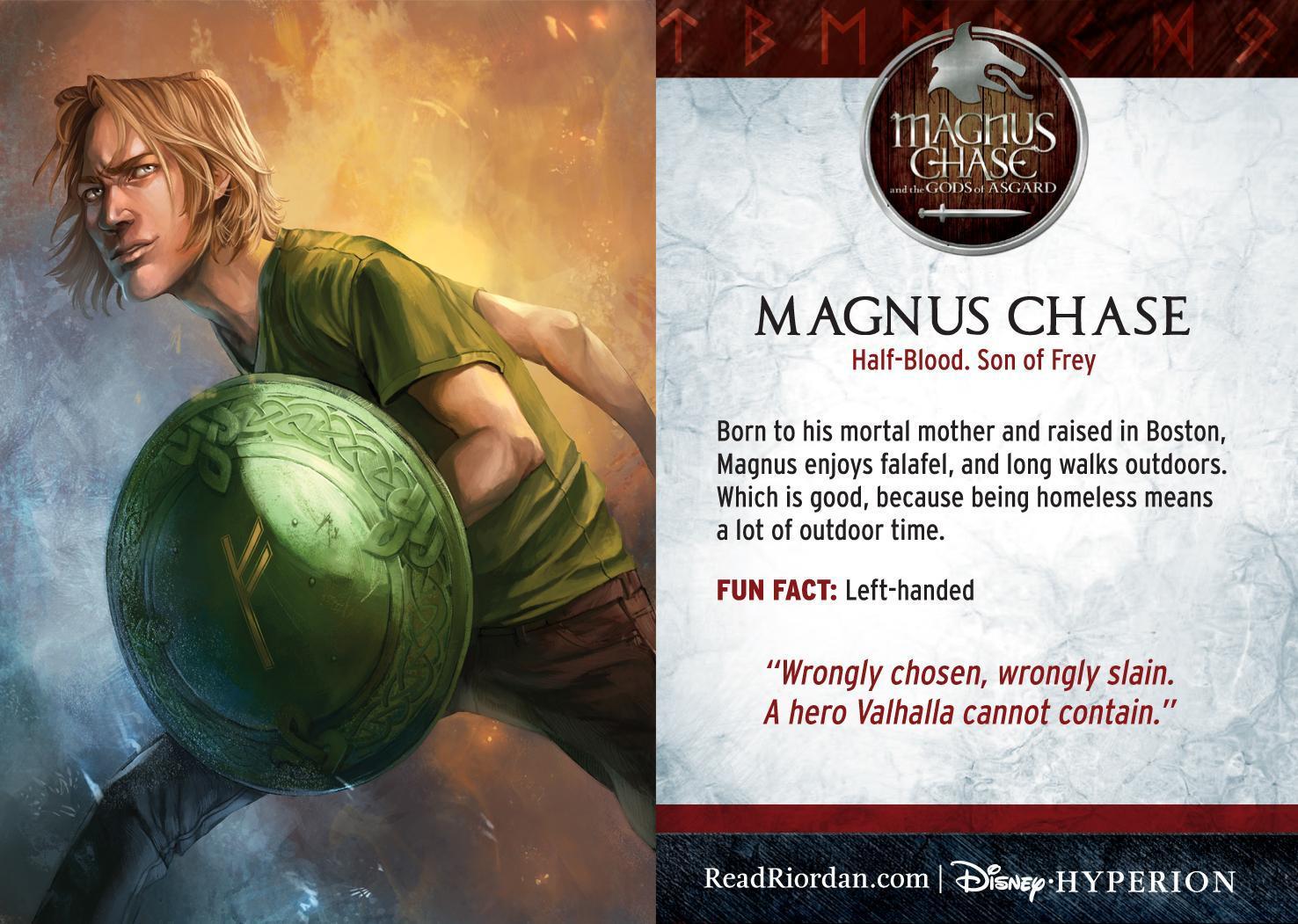 Magnus Chase bio
