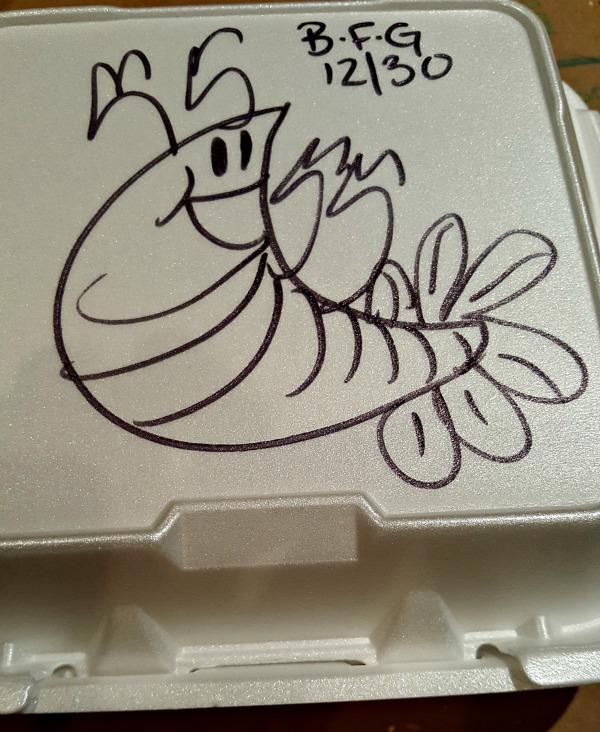 Bonefish togo box
